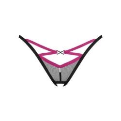 String Ouvert Novenes - Noir/Violet XL/2XL