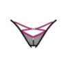 String Ouvert Novenes - Noir/Violet XL/2XL