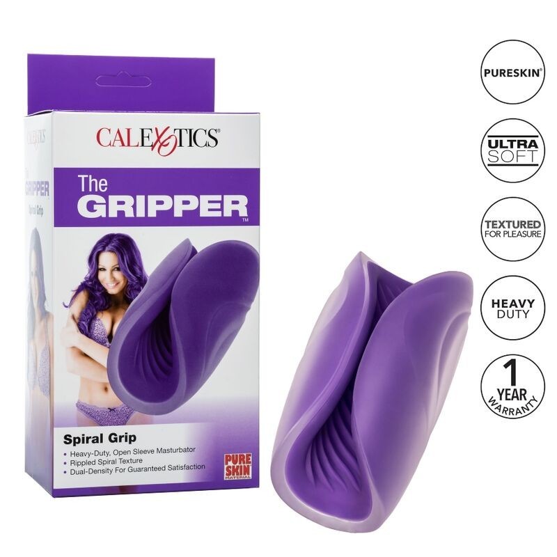 Spiralni oprijem Teksturiran Masturbator