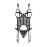 Corset et string Freedom Euridia - Noir XL/2XL