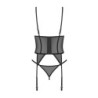 Corset et string Freedom Euridia - Noir XL/2XL