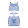 Robe Shaderi et string Freedom - Bleu XL/2XL