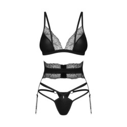 Ensemble de Trois Pièces Lobellis - Noir XL/2XL