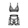 Set di tre pezzi Blomentis - Nero XL/2XL