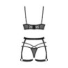 Set di tre pezzi Blomentis - Nero XL/2XL