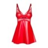 Aliosa Camisole en string - Rood 2XL/3XL