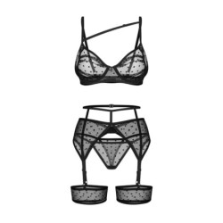 Tredelat set Nuites - Svart 2XL/3XL