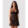 Stelisa Camisole en string - Zwart 2XL/3XL