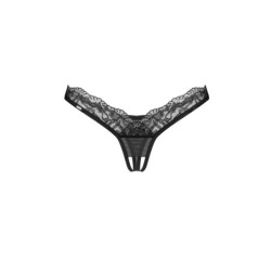 Tanga fără Bretele Arrowel – Negru 2XL/3XL