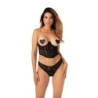Open cup corset en open string - Tiara XL
