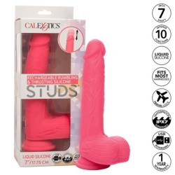 Studs Realistic 10 Vibration Vibrator And Pink