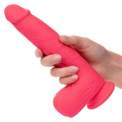 Studs Vibrador Realístico 10 Vibrações E Rosa