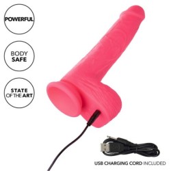 Studs Realistic 10 Vibration Vibrator And Pink