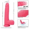 Studs Realistic 10 Vibration Vibrator And Pink