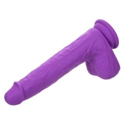 Studs Genopladelig og Roterende Vibrator med 10 Vibrationer - Violet