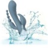 Vibrador Triple Éxtasis Gris