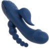 Vibrador Triple Orgasmo Azul