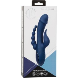 Triple Orgasm Vibrator Blau