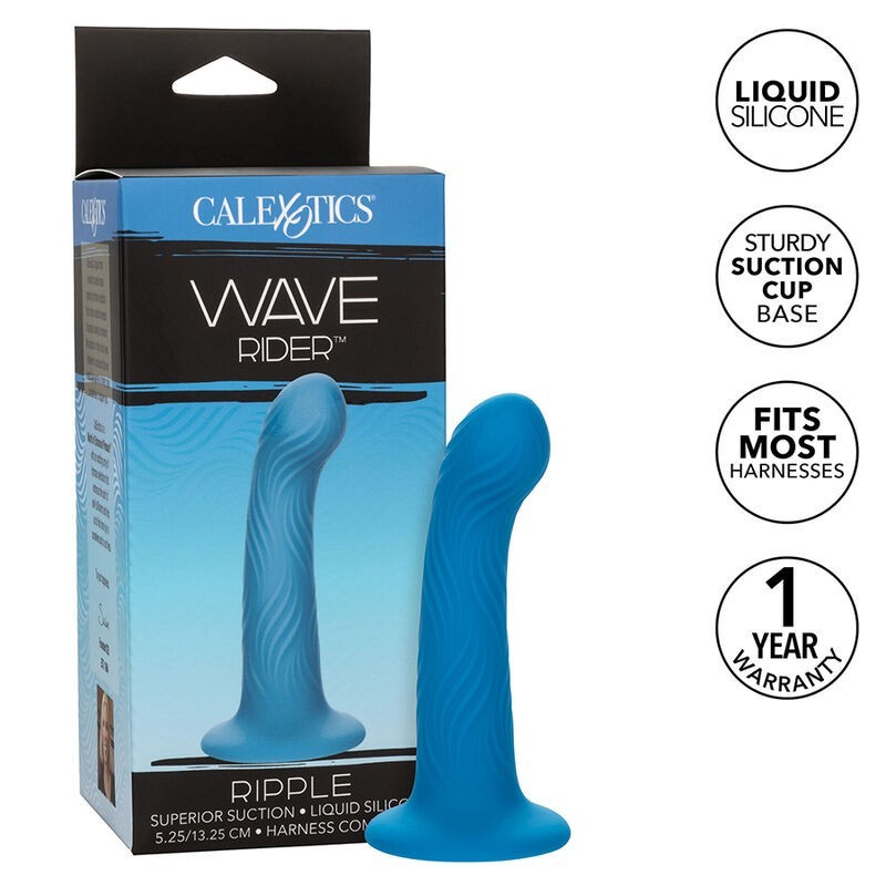 Wave Rider Ripple Plug Anale Blu