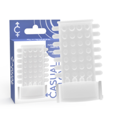 Anel Capa Pênis Vibrador Transparente