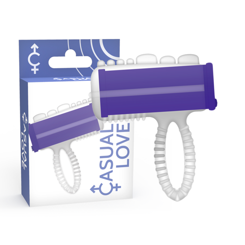 Ring Vibrador Lengua Lila Ring Vibrador Lengua Lila
