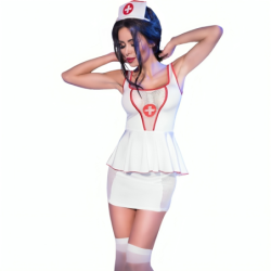 Cr 4160 Nővérke Jelmez Top & Szoknya S/M
