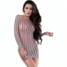 Cr 4334 Rochie Multicolor S/M