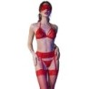 Cr 4467 Set Vierteiliges Set Rot L/Xl
