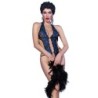Cr 4479 Body Entrejambe Ouvert Bleu S/M