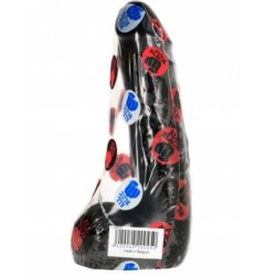 Realistisk Sort Blød Dildo 20 Cm