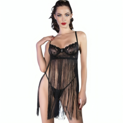 Cr 4496 Babydoll Черен L/Xl