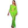 Cr 4666 Top & Falda Verde S/M