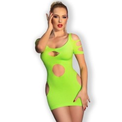 Cr 4671 Vestit Verd S/M