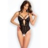 Cr 4689 Body Entrejambe Ouvert Noir S