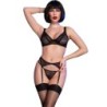 Cr 4692 Set Patru Piese Negru Xl