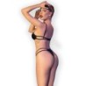 Cr 4700 Ensemble Body Noir S/M
