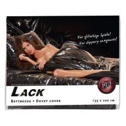 Черен покриващ чаршаф Lack