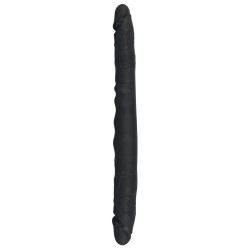 BK Dubbele zwarte dildo