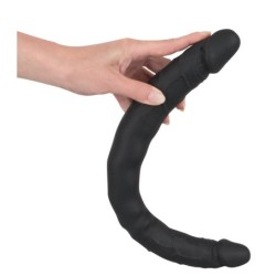 BK Dvostruki crni dildo