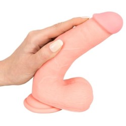 Dildo de silicone médico 20 cm