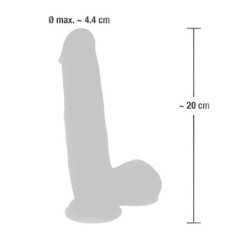 Dildo z lekárskeho silikónu 20 cm