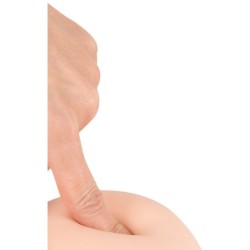 Velké dildo Přírodní kůže 29,5 cm