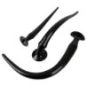 Set de Plug Anal Super Lung negru