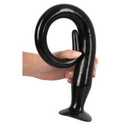 Black Super Long Anal Plug Set