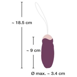 Javida RC Pyörivä Rakkauspallo