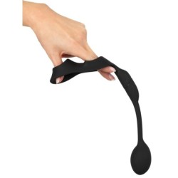 Anillo para pene REBEL con tapón anal RC