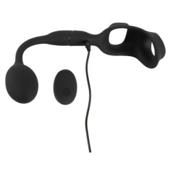 Anel peniano REBEL com plug anal RC