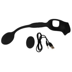 Anel peniano REBEL com plug anal RC