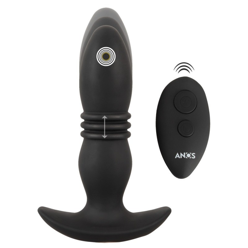 Massageador de próstata RC com impulso