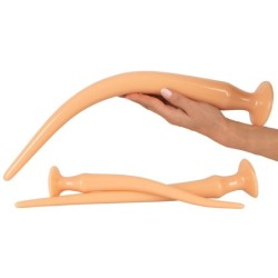 Flesh-toned Super Long Anal Plug Set